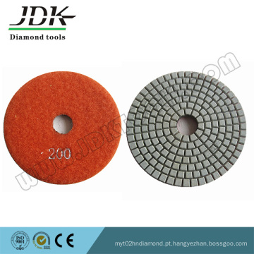 125 diâmetro diamante almofada de polimento flexível para ferramentas de polimento de pedra